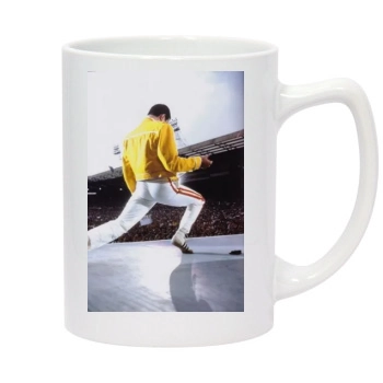 Freddie Mercury 14oz White Statesman Mug