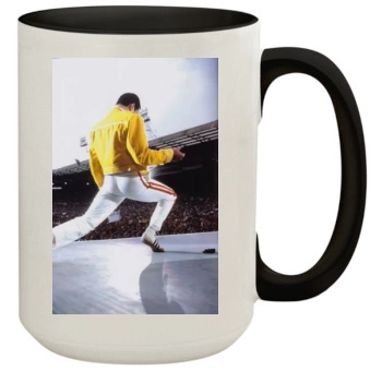 Freddie Mercury 15oz Colored Inner & Handle Mug