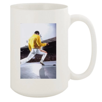 Freddie Mercury 15oz White Mug