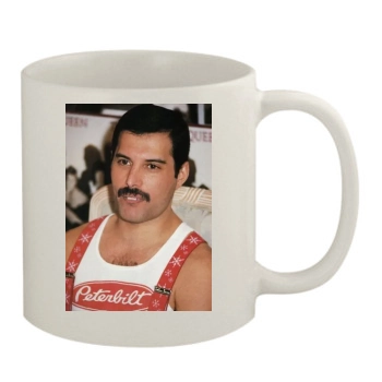 Freddie Mercury 11oz White Mug