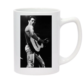 Freddie Mercury 14oz White Statesman Mug