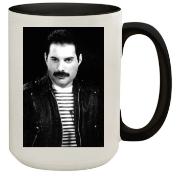 Freddie Mercury 15oz Colored Inner & Handle Mug