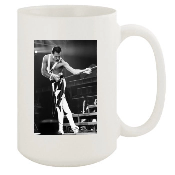 Freddie Mercury 15oz White Mug