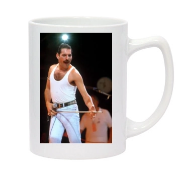 Freddie Mercury 14oz White Statesman Mug