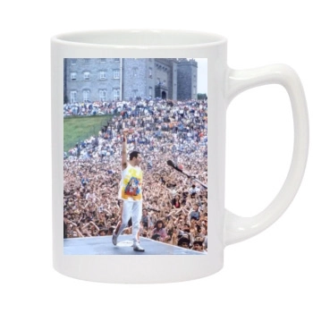 Freddie Mercury 14oz White Statesman Mug