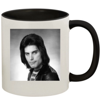 Freddie Mercury 11oz Colored Inner & Handle Mug