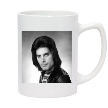 Freddie Mercury 14oz White Statesman Mug