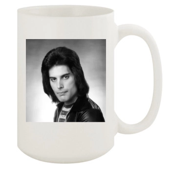 Freddie Mercury 15oz White Mug