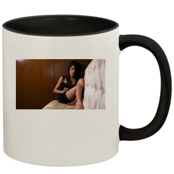 Freida Pinto 11oz Colored Inner & Handle Mug