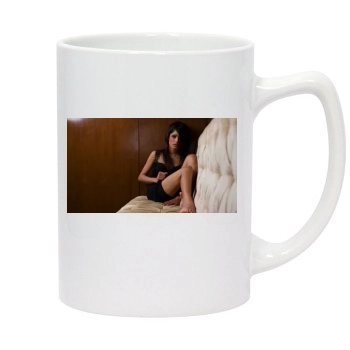 Freida Pinto 14oz White Statesman Mug