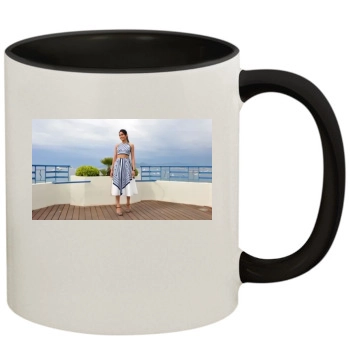 Freida Pinto 11oz Colored Inner & Handle Mug