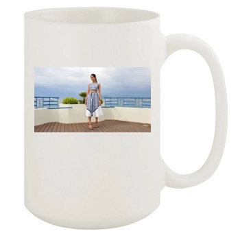 Freida Pinto 15oz White Mug