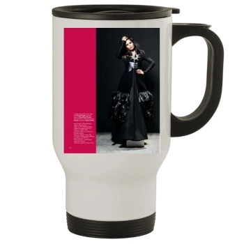 Freida Pinto Stainless Steel Travel Mug