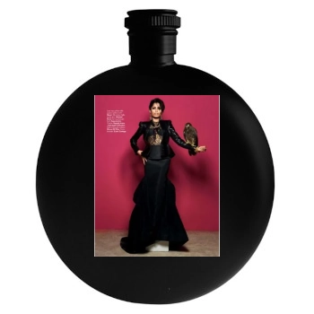 Freida Pinto Round Flask