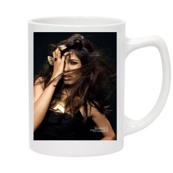 Freida Pinto 14oz White Statesman Mug