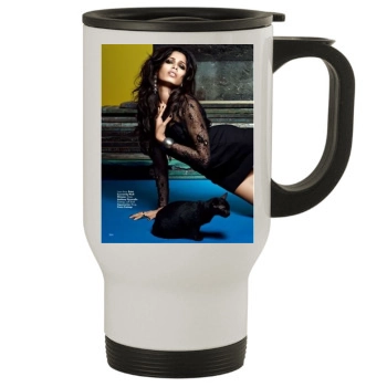 Freida Pinto Stainless Steel Travel Mug