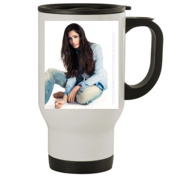 Freida Pinto Stainless Steel Travel Mug