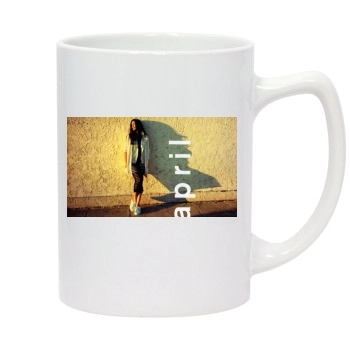 Freida Pinto 14oz White Statesman Mug