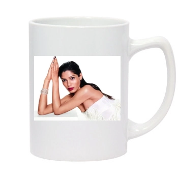 Freida Pinto 14oz White Statesman Mug