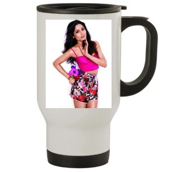 Freida Pinto Stainless Steel Travel Mug