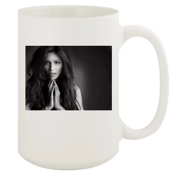 Freida Pinto 15oz White Mug