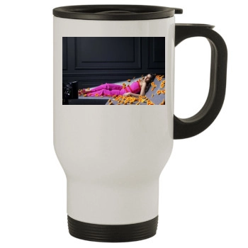 Freida Pinto Stainless Steel Travel Mug