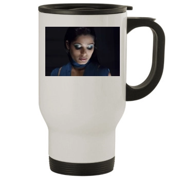 Freida Pinto Stainless Steel Travel Mug