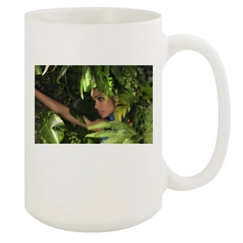 Freida Pinto 15oz White Mug