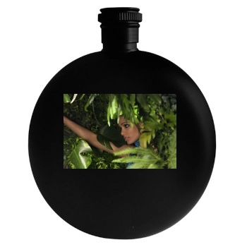 Freida Pinto Round Flask