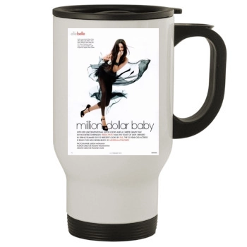 Freida Pinto Stainless Steel Travel Mug