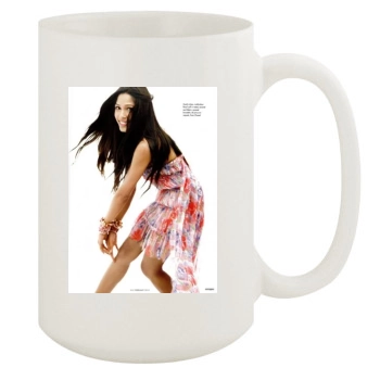 Freida Pinto 15oz White Mug