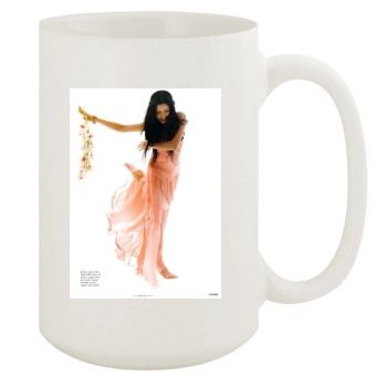 Freida Pinto 15oz White Mug