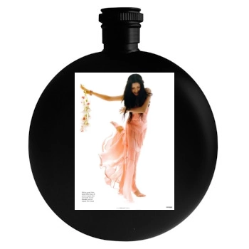 Freida Pinto Round Flask