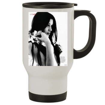 Freida Pinto Stainless Steel Travel Mug