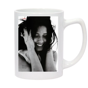 Freida Pinto 14oz White Statesman Mug