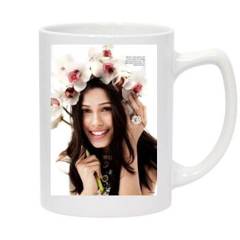 Freida Pinto 14oz White Statesman Mug