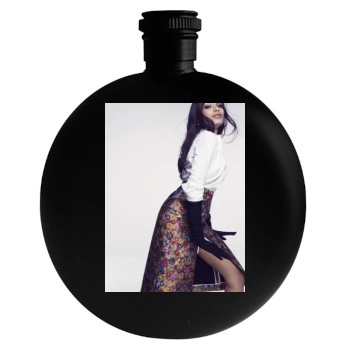 Freida Pinto Round Flask