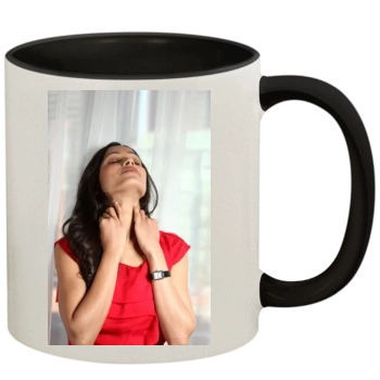 Freida Pinto 11oz Colored Inner & Handle Mug