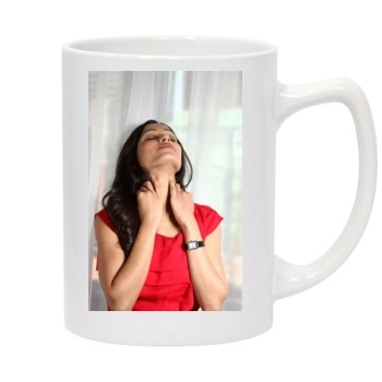 Freida Pinto 14oz White Statesman Mug