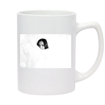 Freida Pinto 14oz White Statesman Mug