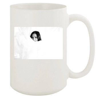 Freida Pinto 15oz White Mug