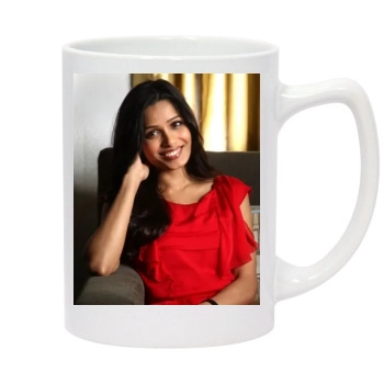 Freida Pinto 14oz White Statesman Mug