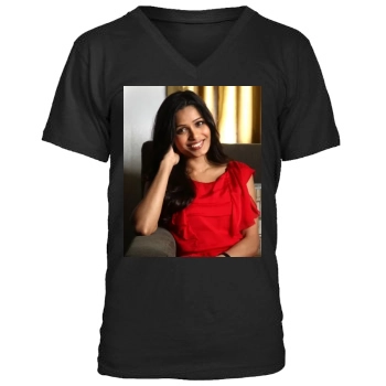 Freida Pinto Men's V-Neck T-Shirt