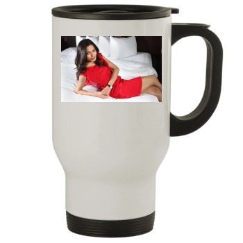 Freida Pinto Stainless Steel Travel Mug