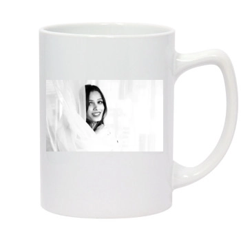 Freida Pinto 14oz White Statesman Mug