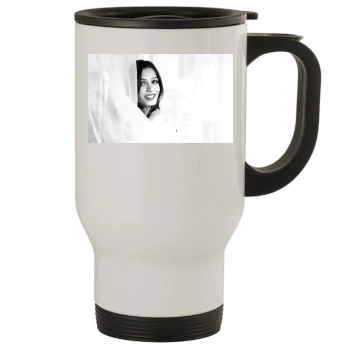 Freida Pinto Stainless Steel Travel Mug