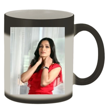 Freida Pinto Color Changing Mug