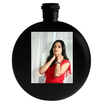 Freida Pinto Round Flask