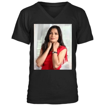 Freida Pinto Men's V-Neck T-Shirt