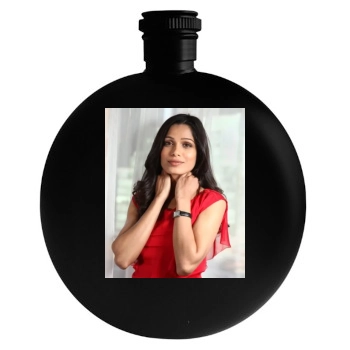 Freida Pinto Round Flask